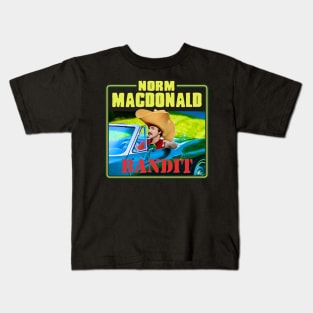 NORM MACDONALD CLASSIC CAR BANDIT Kids T-Shirt